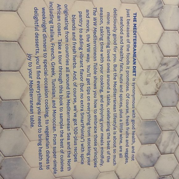 Weight Watcher's "The Mediterranean Table" cookbook - Picture 3 of 5